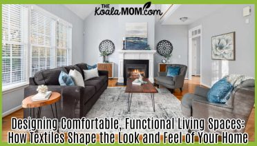Designing Comfortable, Functional Living Spaces: How Textiles Shape the Look and Feel of Your Home. Bright and elegant living room interior with a cozy fireplace and modern design elements. Photo by Curtis Adams via Pexels.