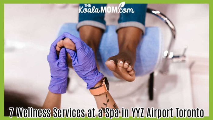 7 Wellness Services at a Spa in YYZ Airport Toronto. Foot massage session in a beauty salon with a focus on relaxation and pampering. Photo by RDNE Stock project via Pexels.